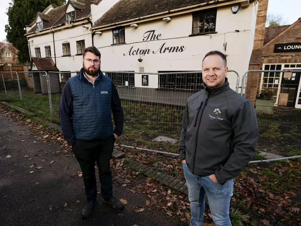 Plans lodged for five-bed homes next to 'eyesore' village pub amid major revamp