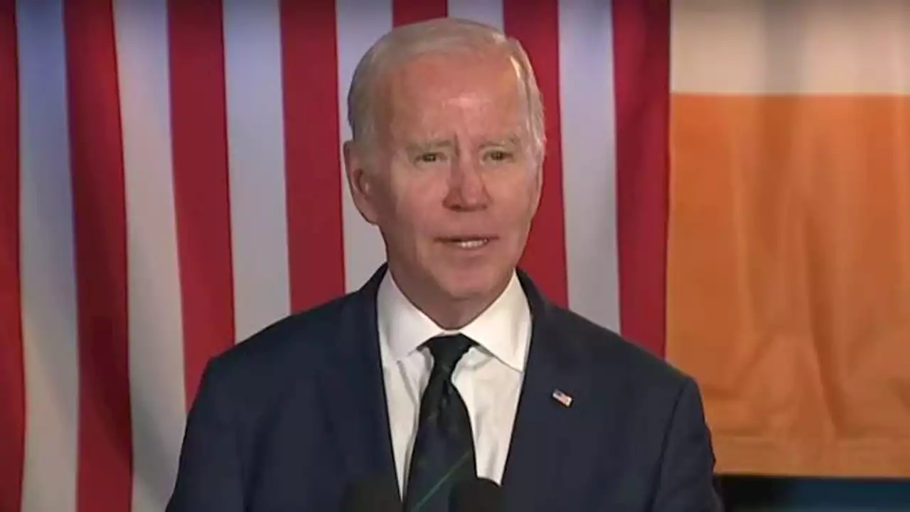 Joe Biden visit latest: US president giving speech in pub - after DUP responds to his carefully worded plea