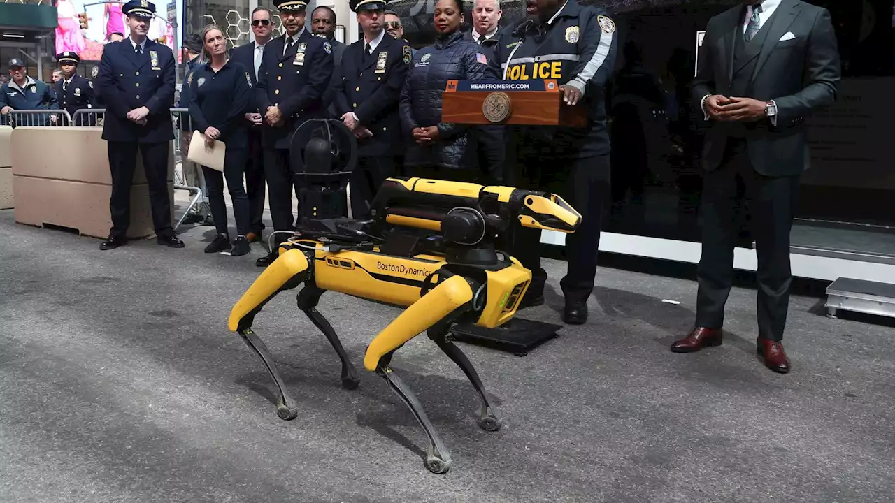 'Robot dog' among new gadgets unveiled for New York City police