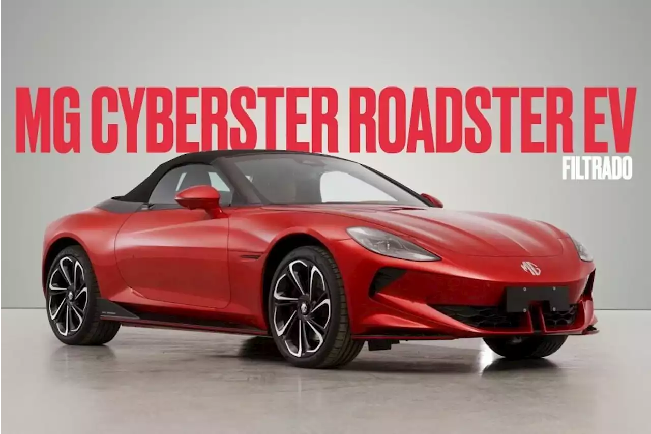 MG Cyberster Roadster se filtra en China antes de su lanzamiento