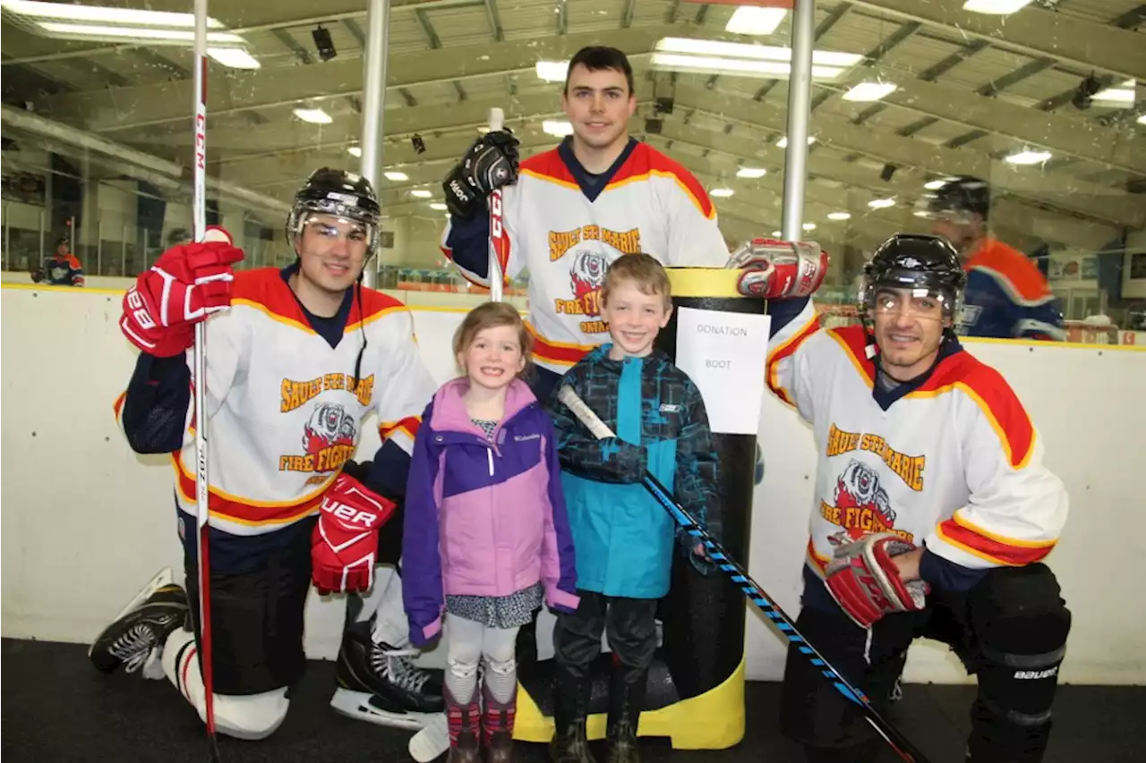 Firefighters gearing up for charitable hockey marathon