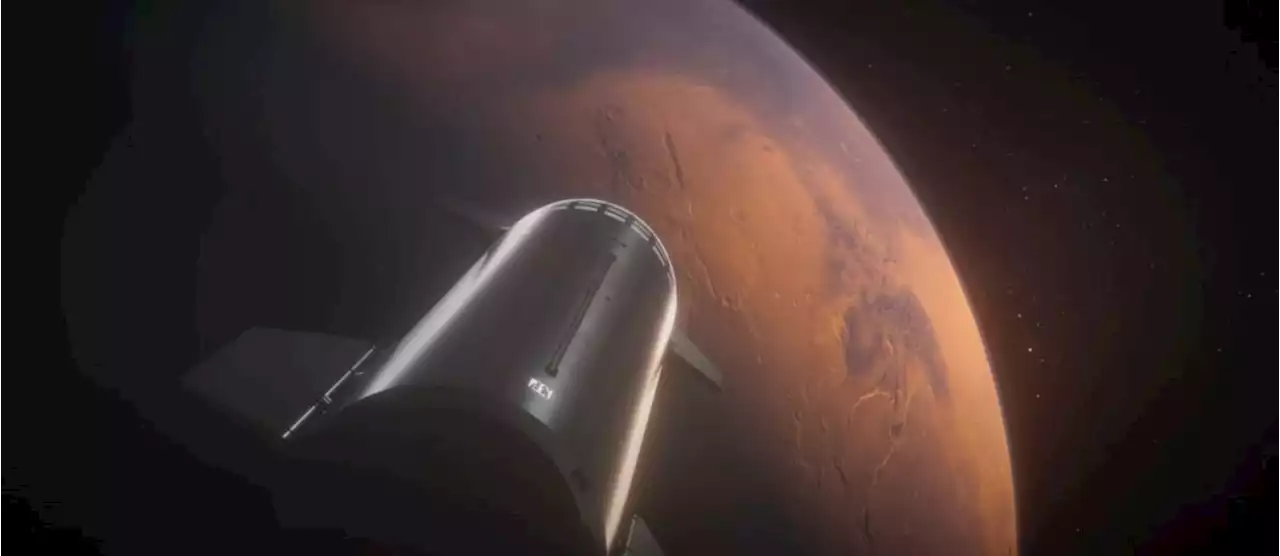 Watch SpaceX launch a Starship to Mars in this gorgeous new animation