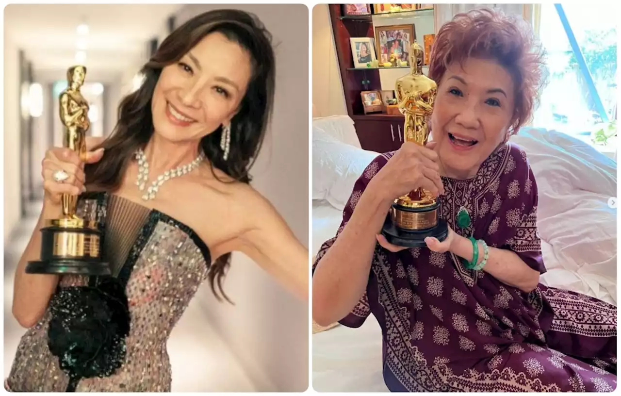 Michelle Yeoh brings home the Oscars as promised