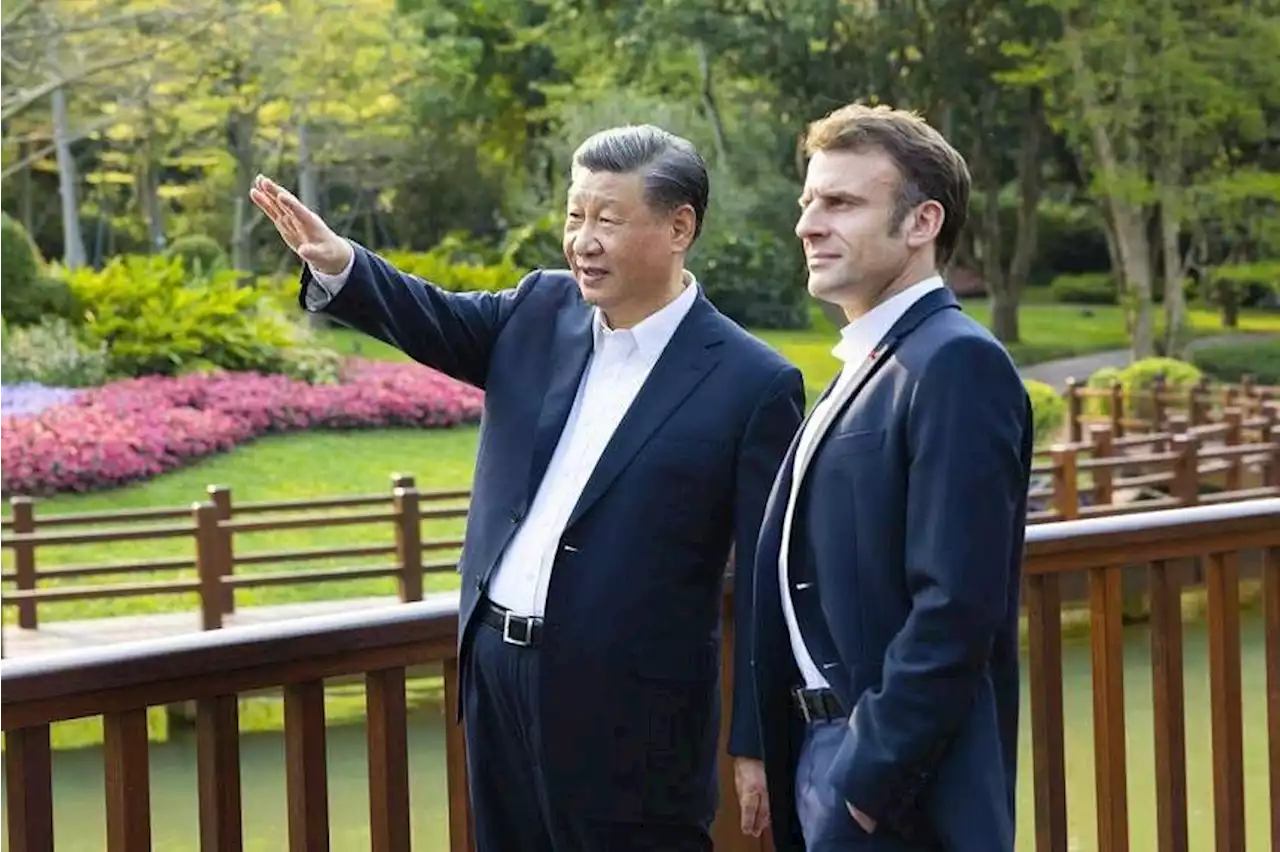 French president Macron praised in China for 'brilliant' Taiwan comments