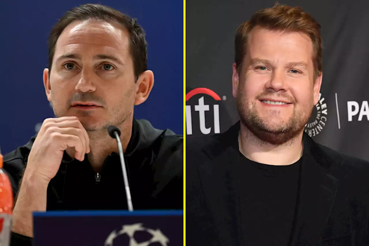 Frank Lampard responds to speculation James Corden had influence on Chelsea appointment