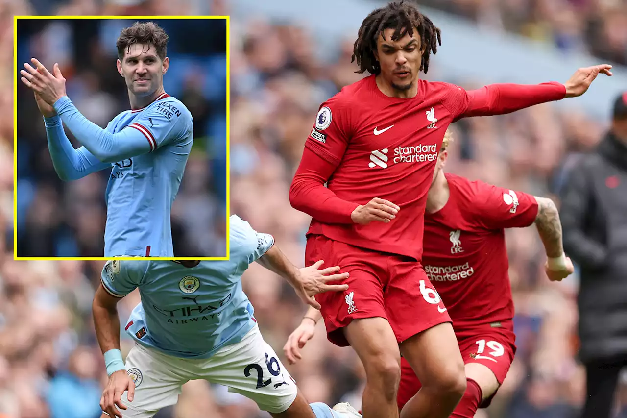 Klopp told to move Alexander-Arnold into role Guardiola has Stones playing in at Man City