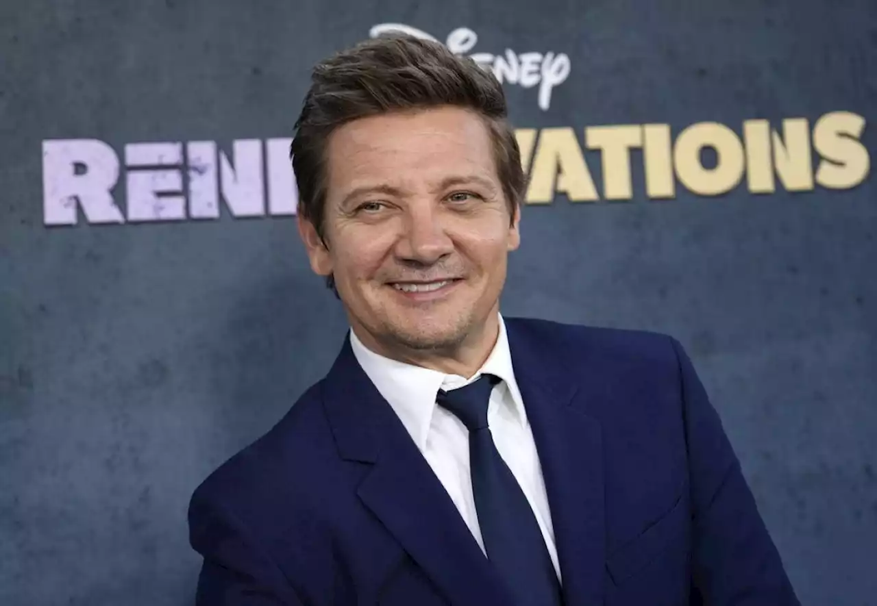 Jeremy Renner attends premiere, months after snowplow crush