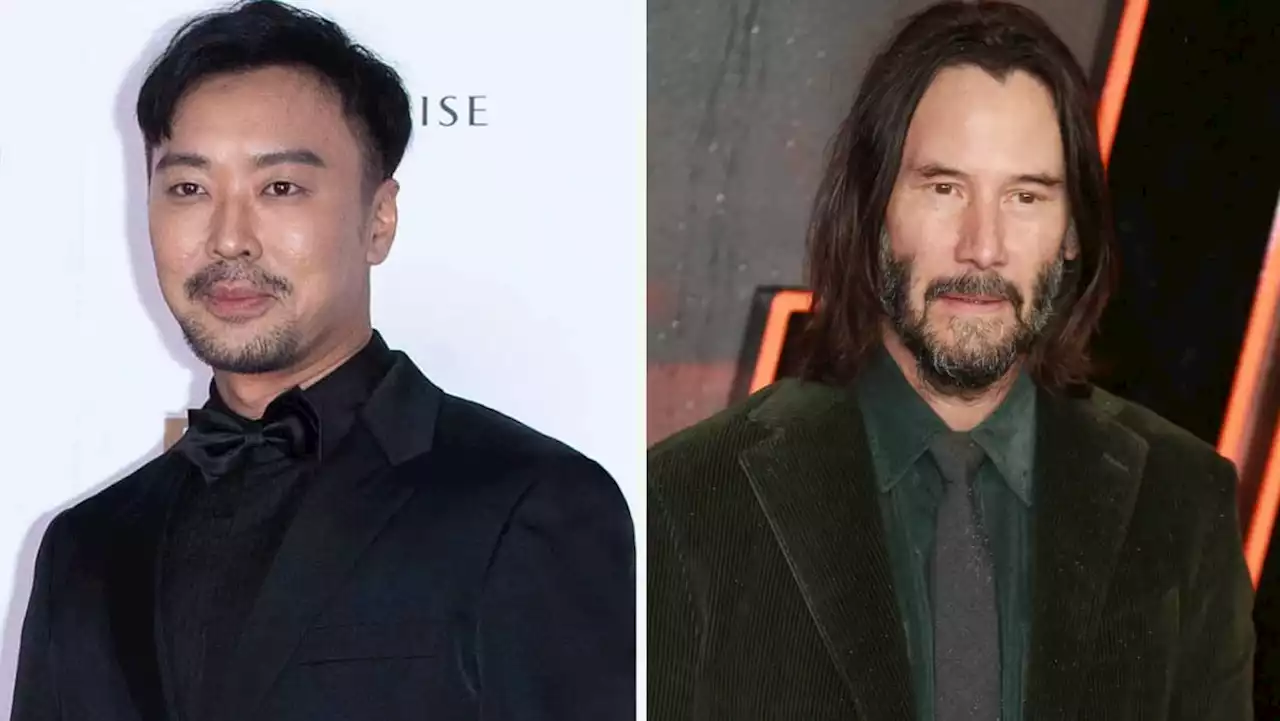 Do you know Ajoomma writer and director He Shuming and Keanu Reeves share the same management company?