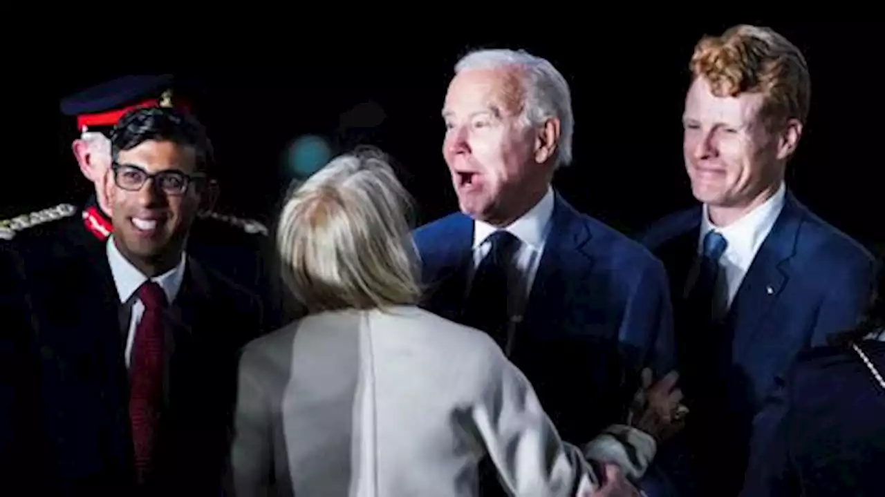 Biden arrives in Northern Ireland to mark 1998 peace deal anniversary