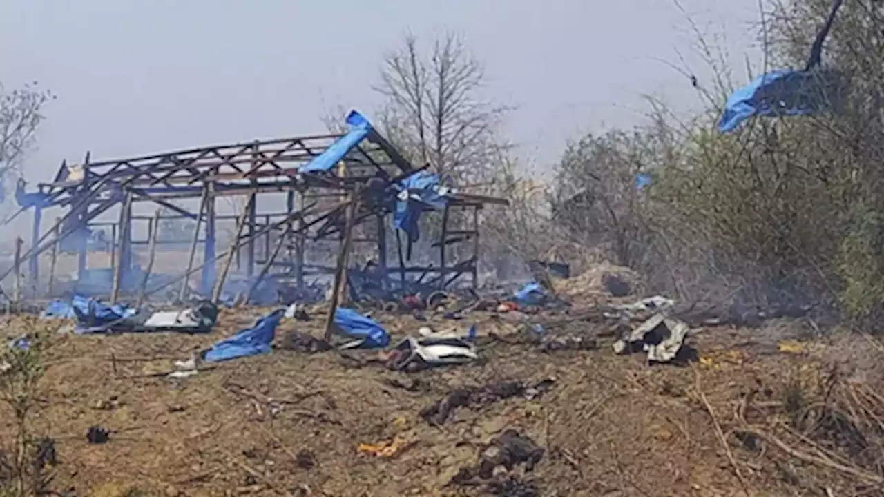 Myanmar confirms deadly air strike that is feared to have killed 100