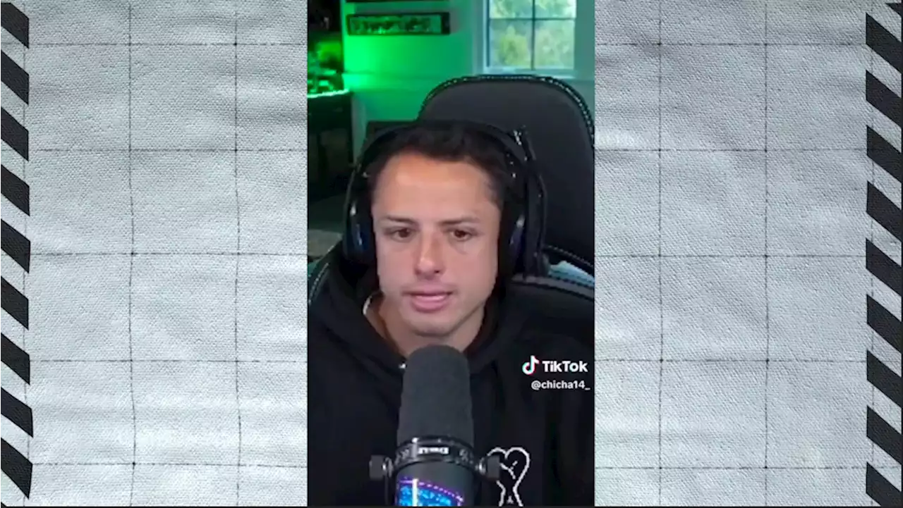 Chicharito ve su imagen virtual con la playera de la Selección Mexicana: “Ojalá se vuelva a dar”