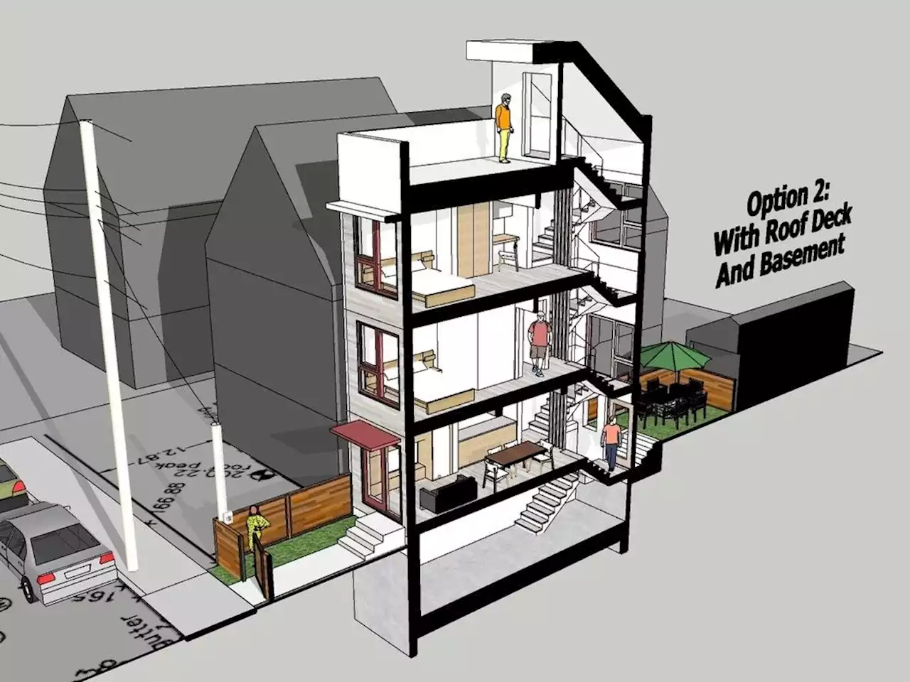 Plan to build single-family home on nine-foot-wide Vancouver lot rejected by city