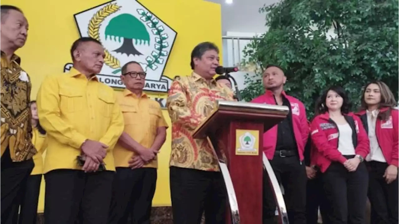 Golkar Ketemu PSI Sepakat Dorong Koalisi Besar, Airlangga: Semakin Relevan