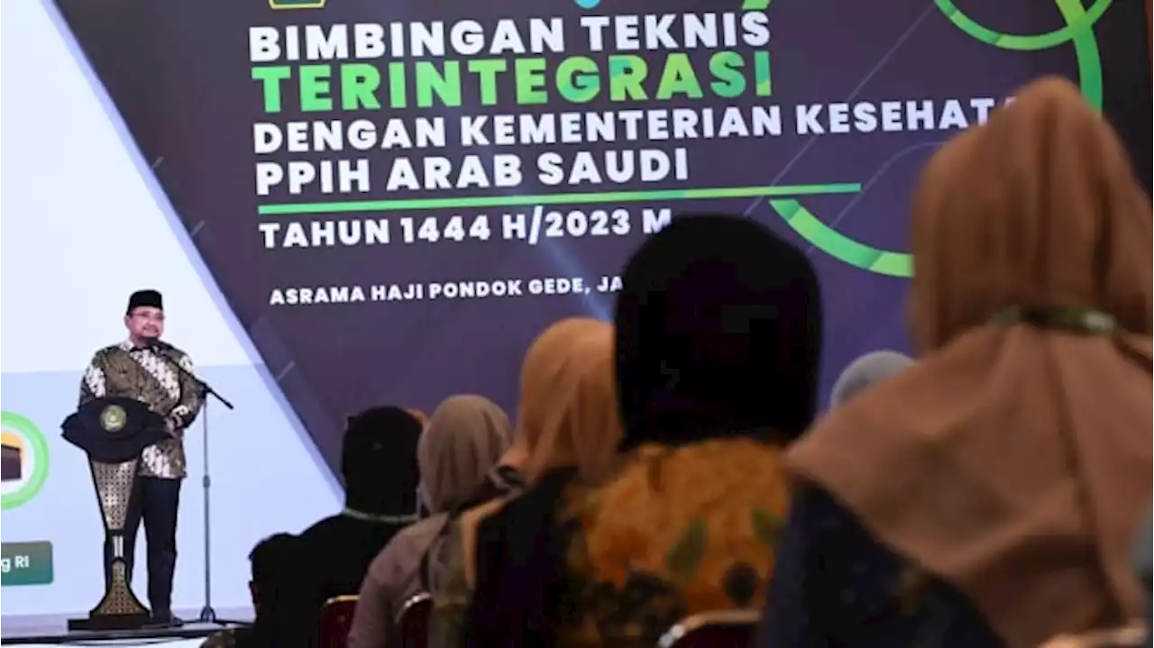 Pesan Menag Yaqut untuk Petugas Haji 2023: Jangan Jadi Bagian dari Masalah!