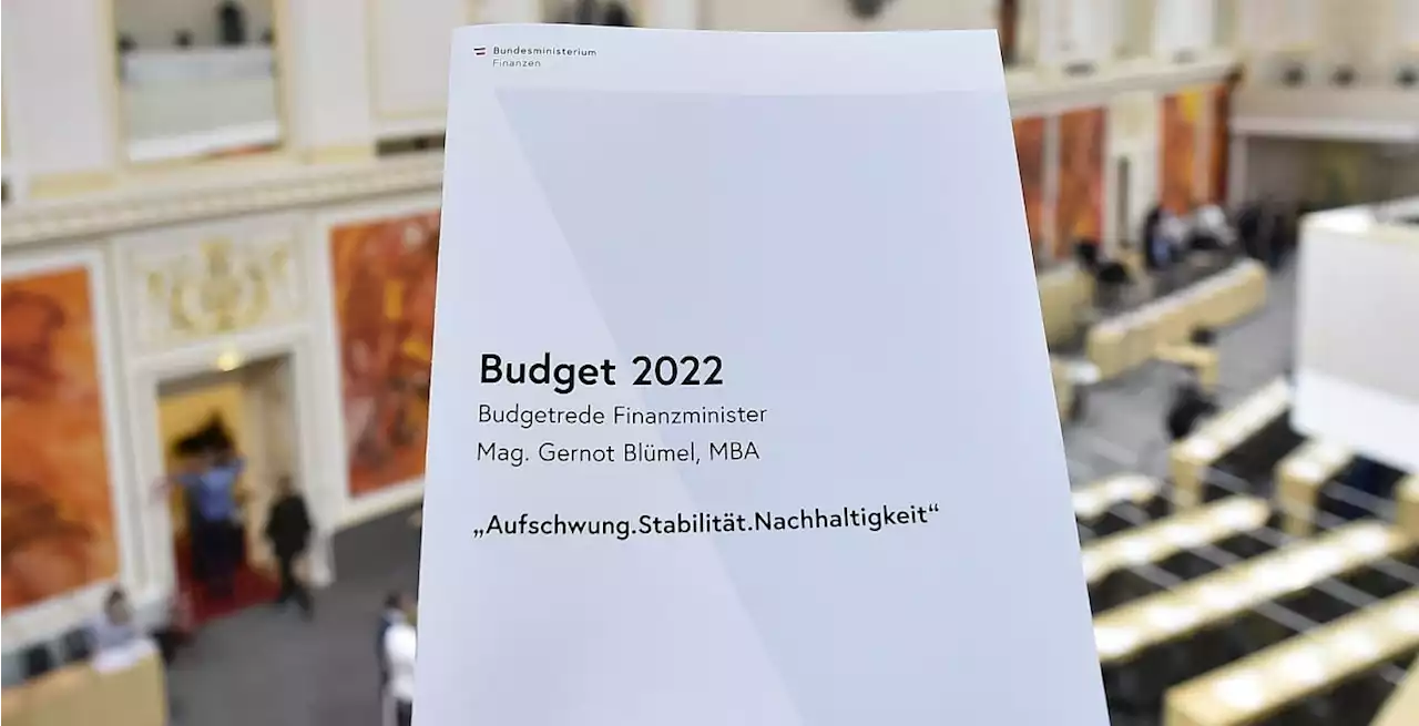 Budget - Ausgaben im Vorjahr höher als erwartet, Defizit geringer