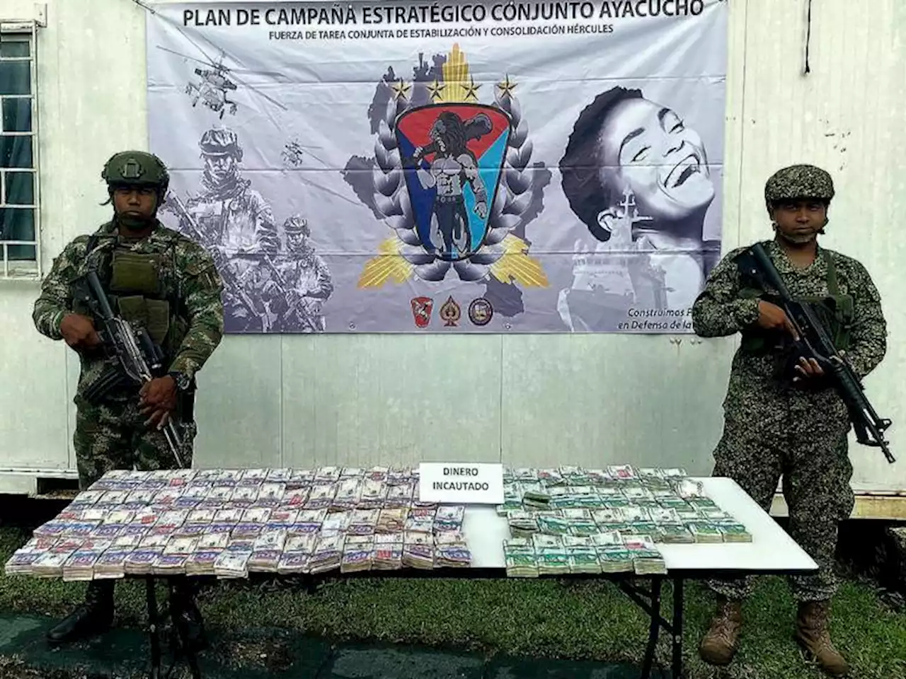 Incautados 574 millones de pesos del narcotráfico en Nariño