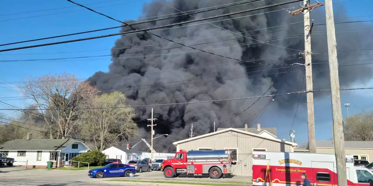 Indiana Residents Evacuated After Large Plastics Fire Pumps Out Toxic Smoke