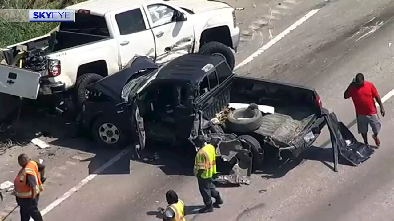 Houston traffic: Delays expected on East Loop northbound near Clinton after 2-pickup wreck