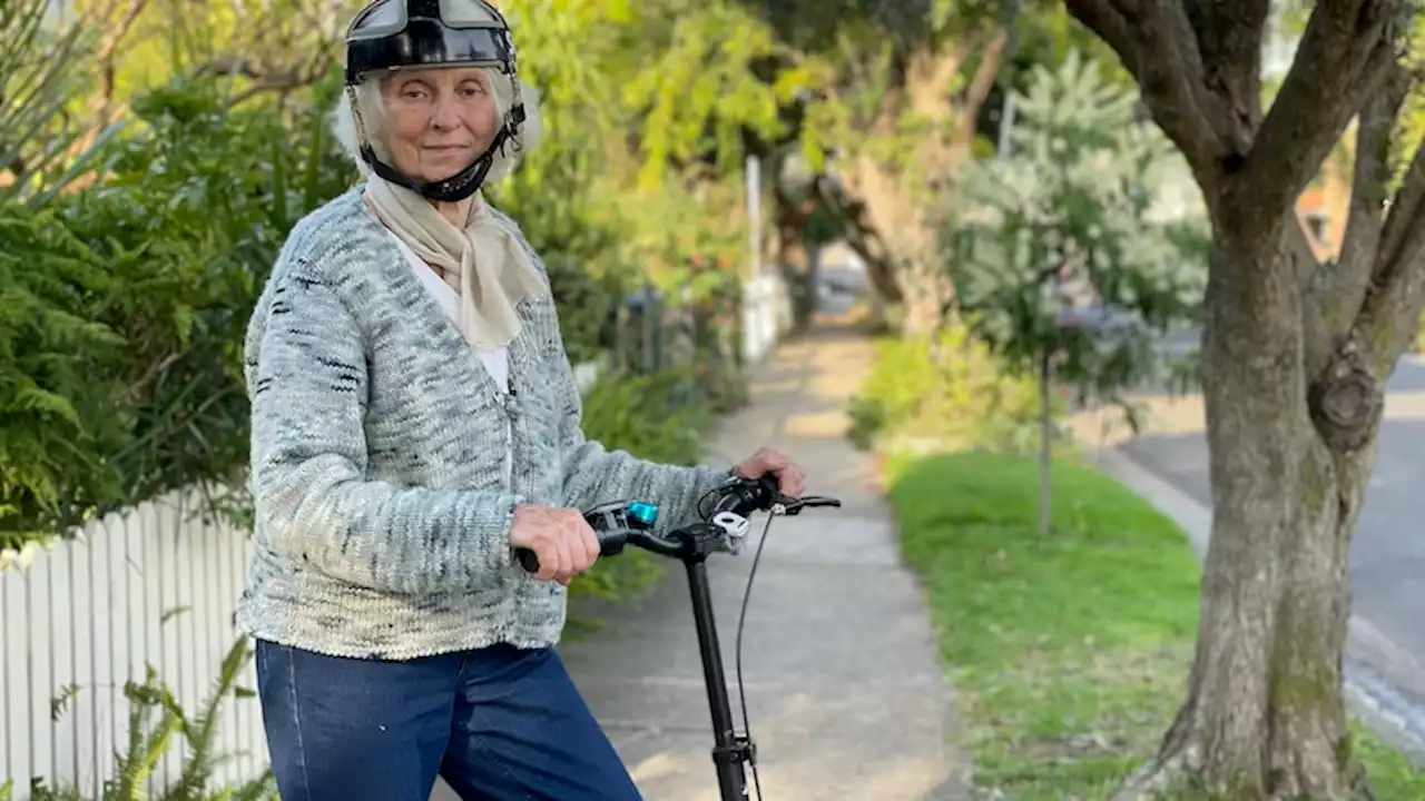 Why Lea, 79, wants more people her age to consider using e-scooters