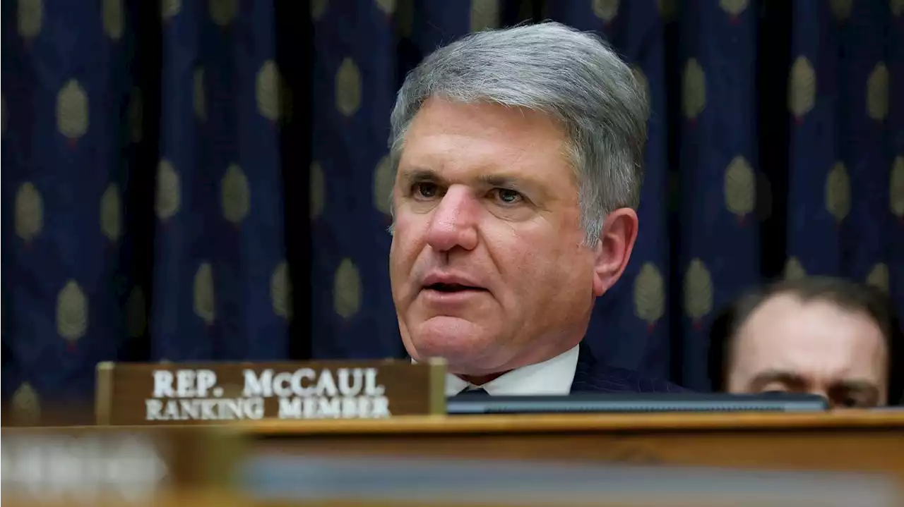 China sanctions senior U.S. lawmaker McCaul for visiting Taiwan