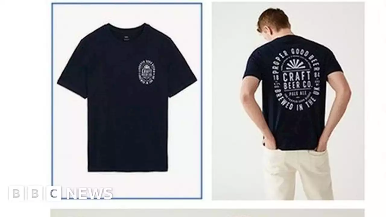 M&S removes T-shirt after being accused of copying pub name