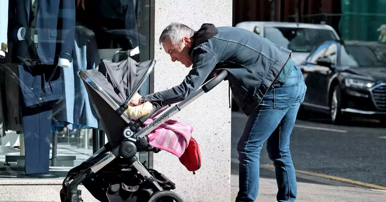 James Nesbitt spotted out and about in Belfast city centre