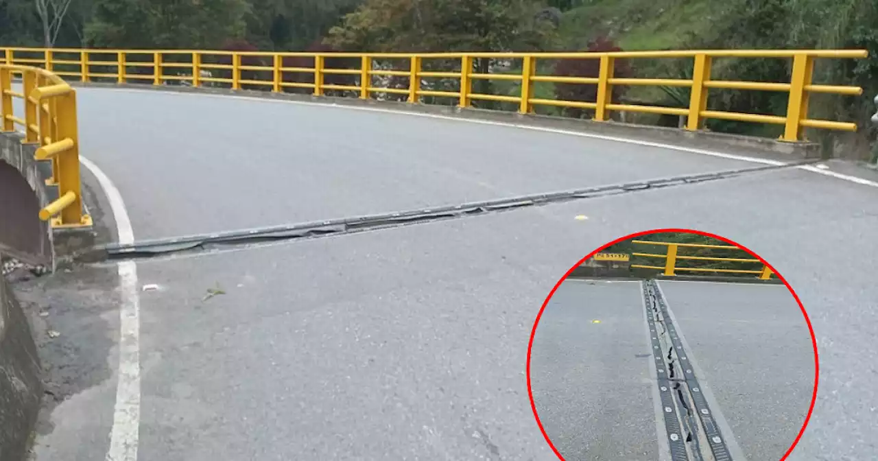 Denuncian que otro puente podría colapsar en Santander; extraño ruido alertó del mal estado