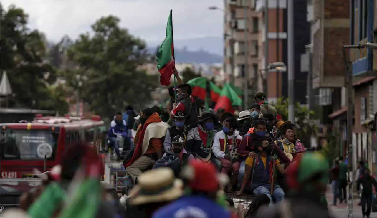 Minga indígena protesta HOY en Bogotá: Razones, puntos de movilización y más