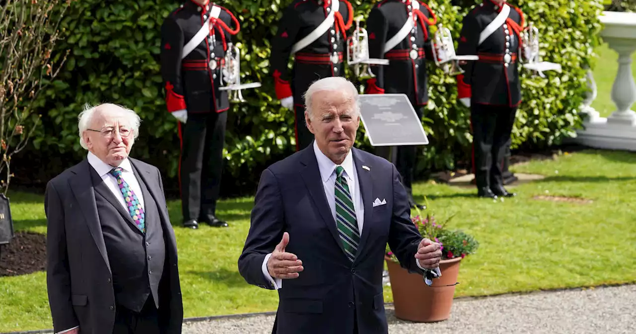 Watch Live: Biden delivers remarks to Irish Parliament