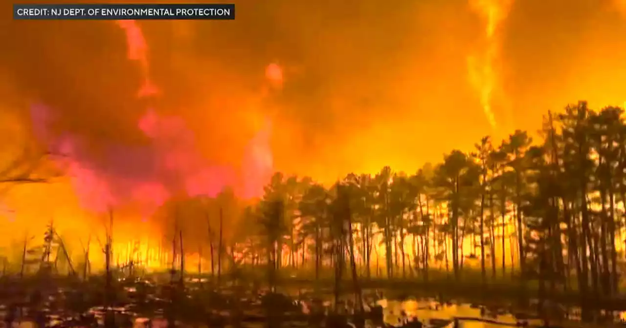 Firefighters make serious progress against wildfire in Manchester Township