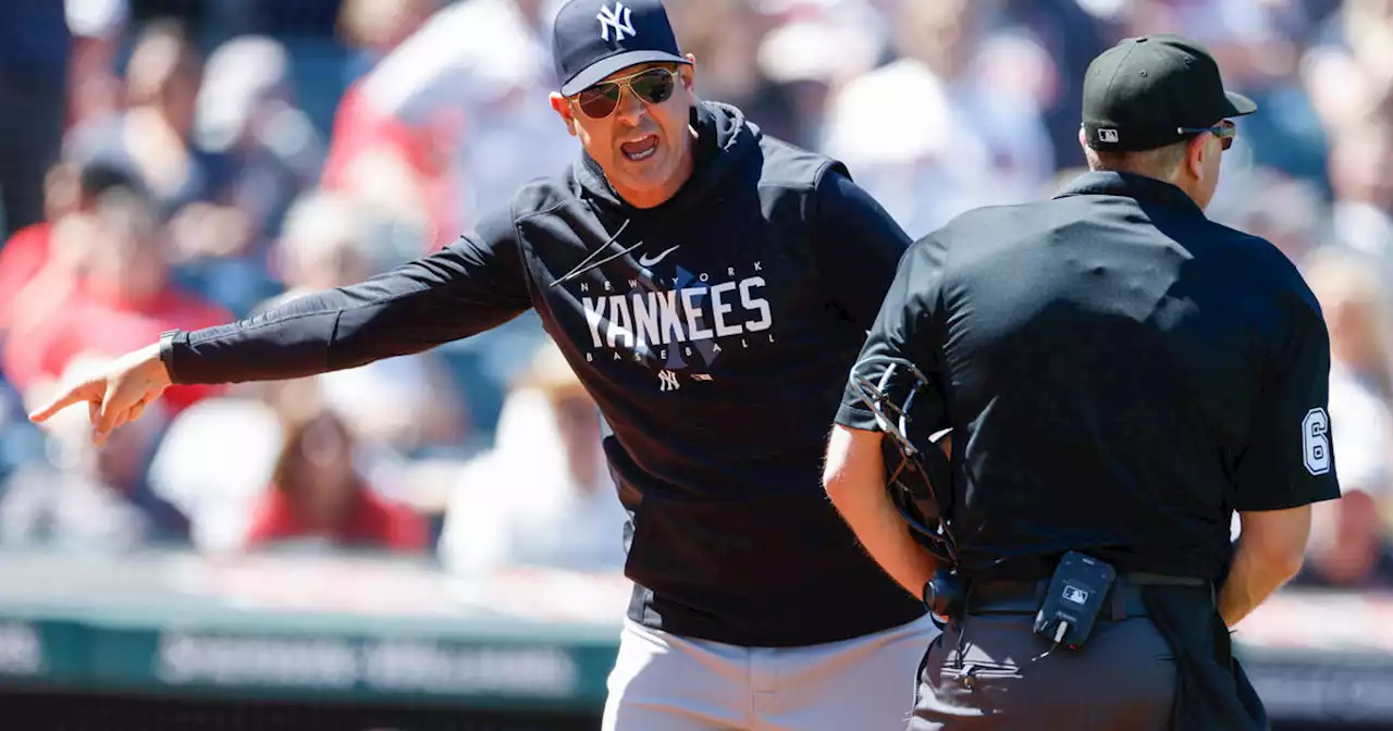 Yankees rally after Aaron Boone's ejection to beat Guardians, take series