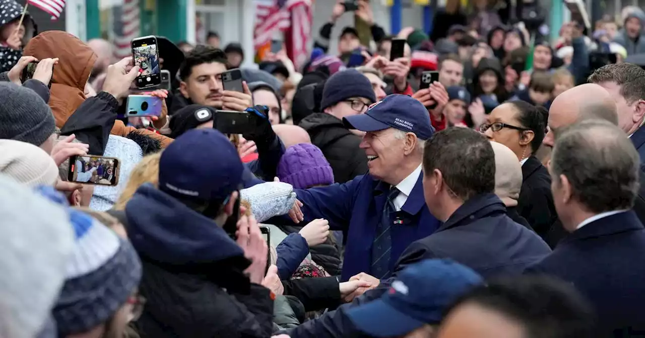 President Biden feels he’s ‘coming home’ during Ireland visit