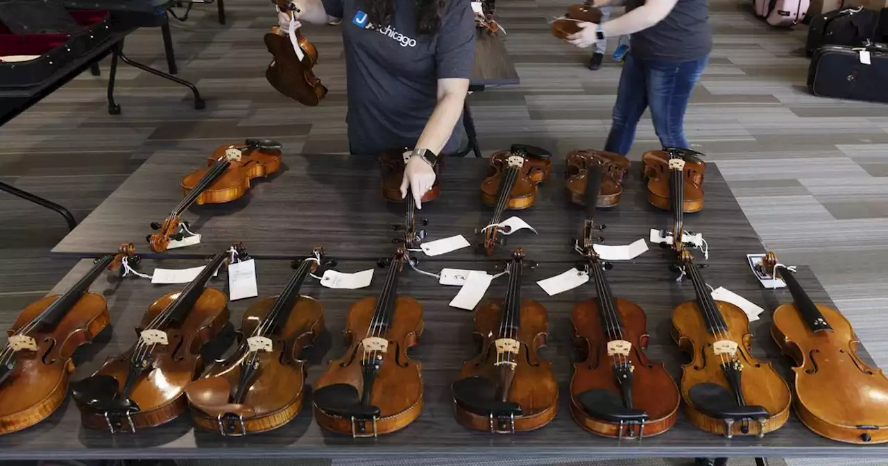 Violins from the Holocaust arrive in Chicago. More than powerful artifacts, ‘these instruments are made to be played’