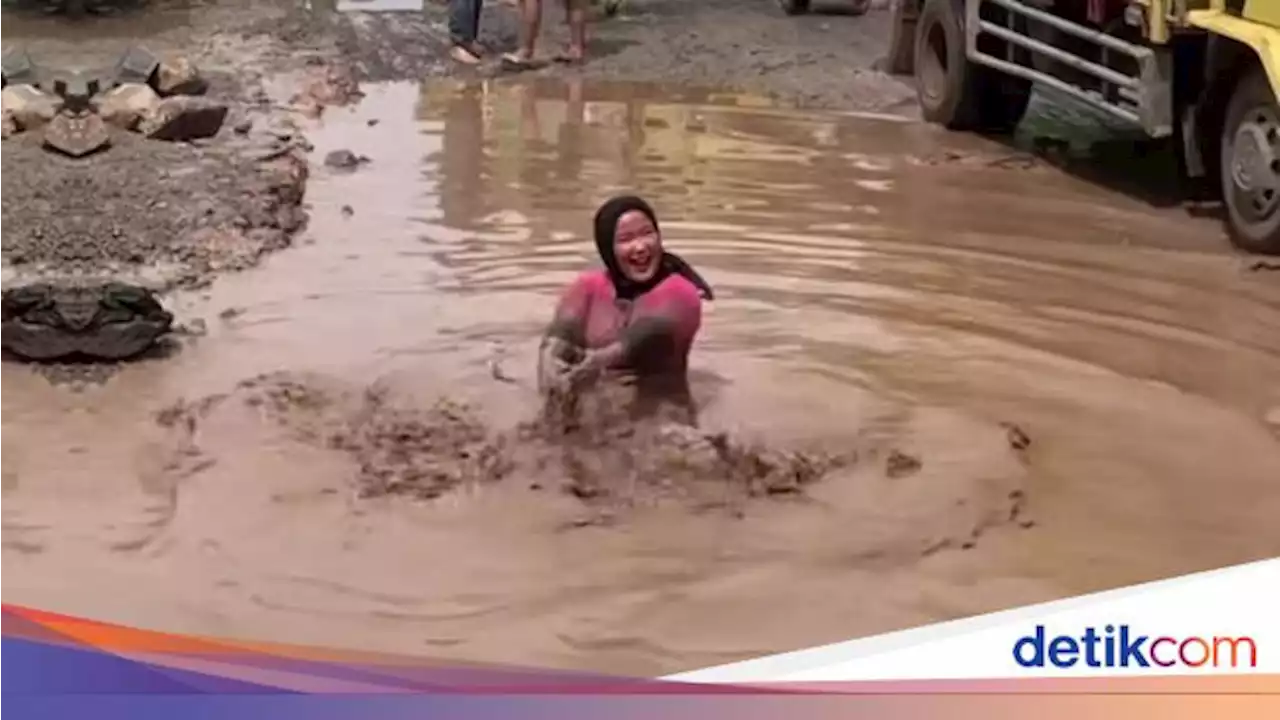 Viral 'Lampung Dajjal', Jalanannya Bikin Geleng-geleng Kepala