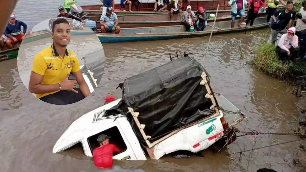 Deivis Márquez, el joven de Repelón que murió tras caer al río Magdalena