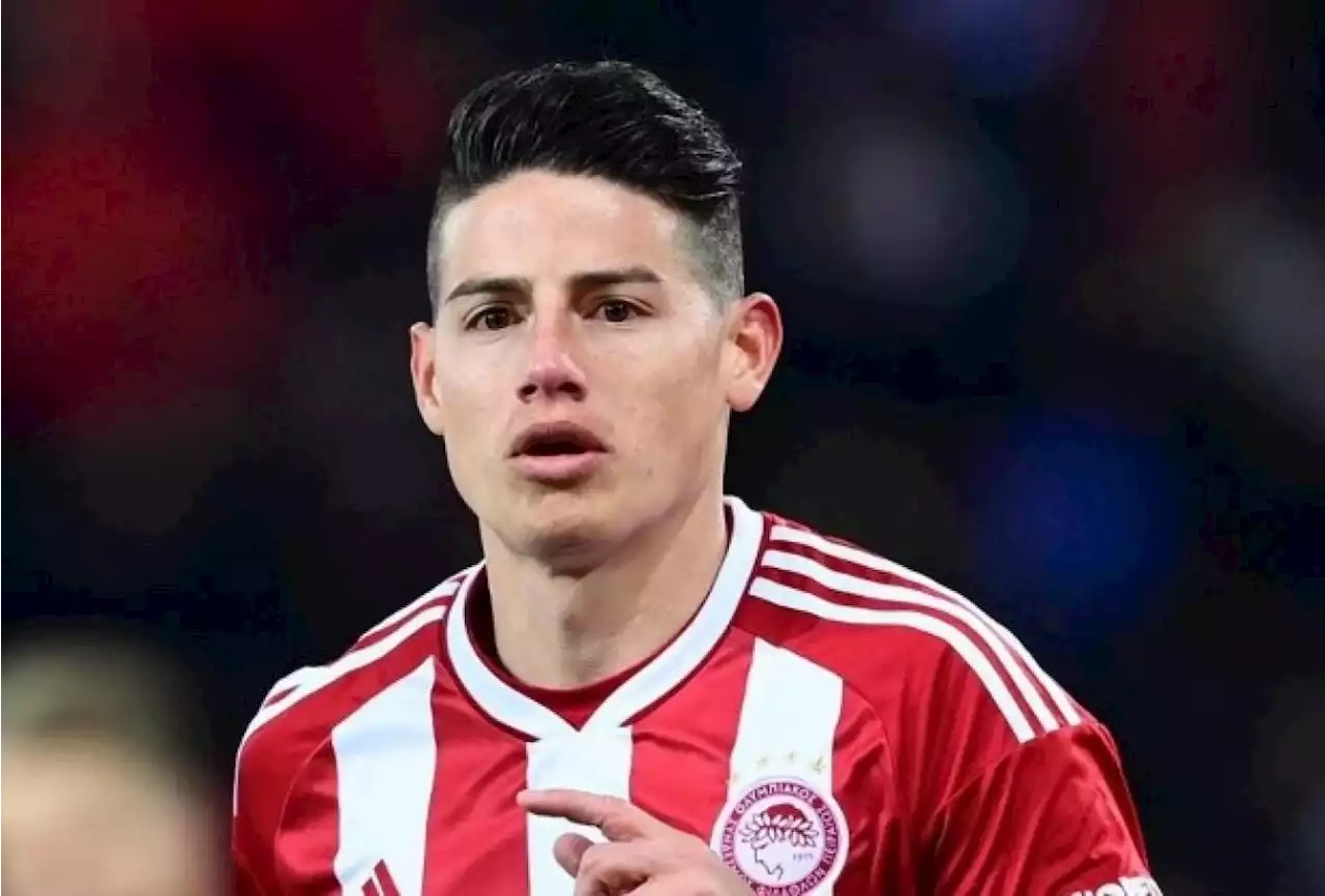 James Rodríguez se despide sorpresivamente del Olympiakos