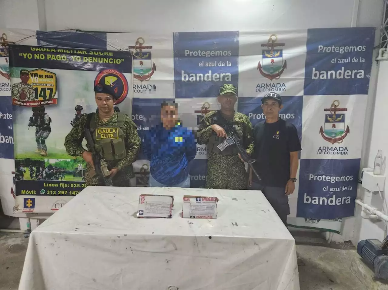 Cae alias ‘Michel’, presunta cabecilla del Clan del Golfo en Sucre