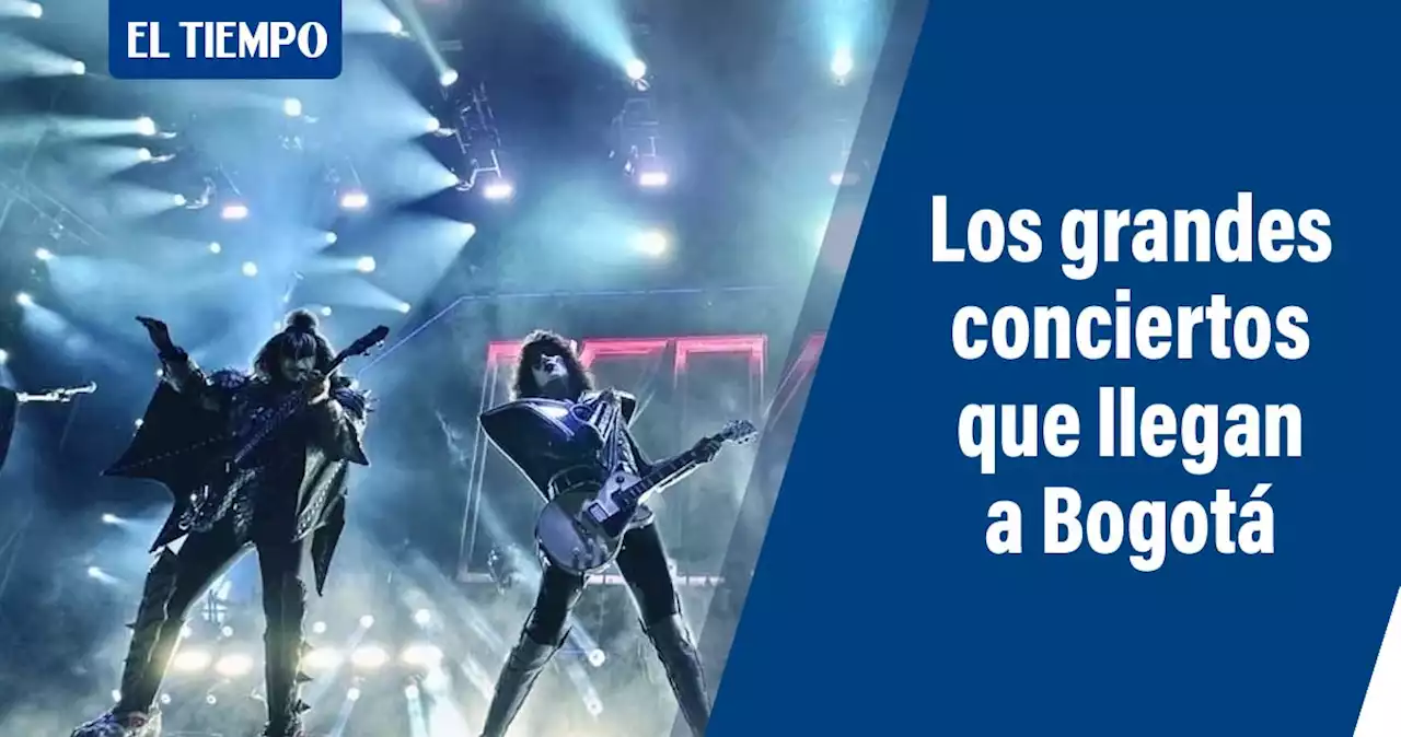 Los grandes conciertos de este fin de semana en Bogotá