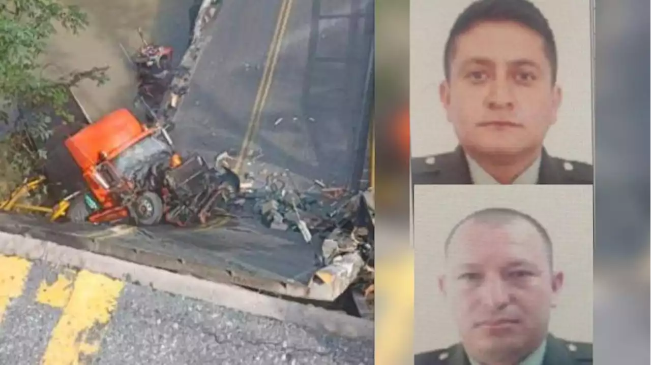 Tragedia: estos son los policías que murieron tras caída de puente La Vieja