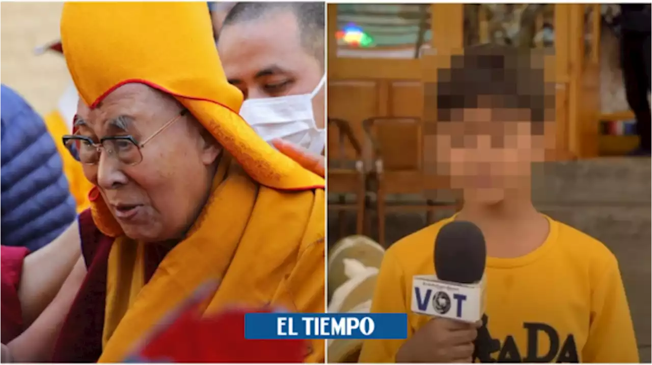 Habla el niño a quien el Dalái Lama besó en la boca