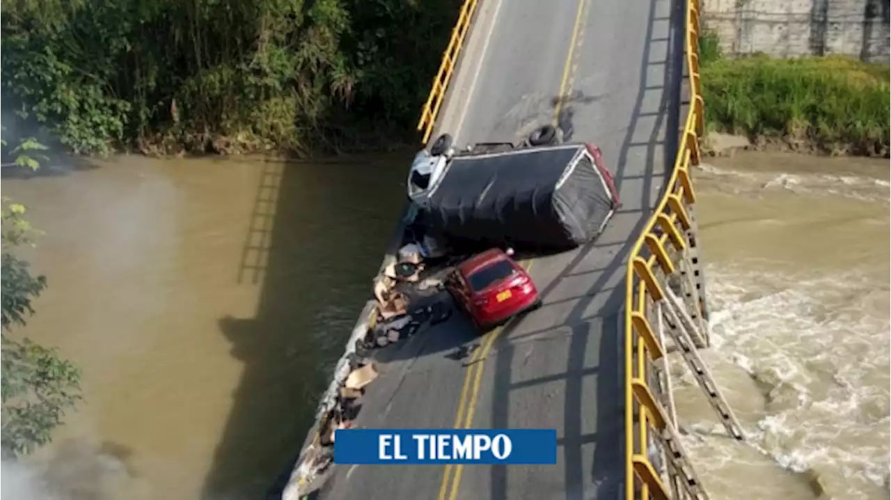 'No reportaba fallas o preocupaciones': ANI sobre colapso de puente en Quindío