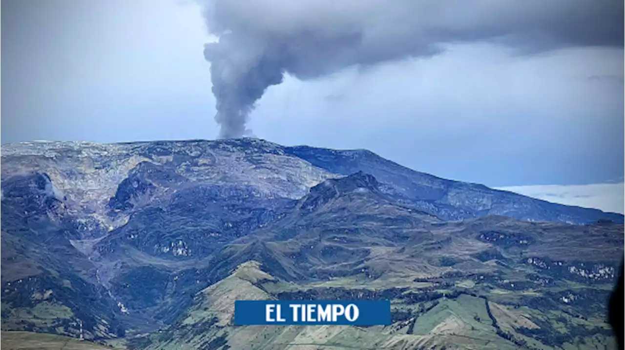 Una erupción del Nevado del Ruiz afectaría a 20 municipios de Cundinamarca