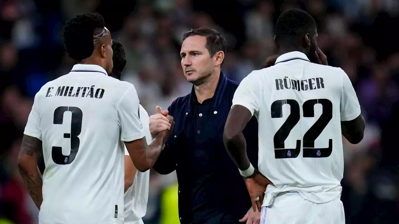 'We have to believe:' Lampard remains hopeful after Chelsea lose to Real Madrid at the Bernabeu