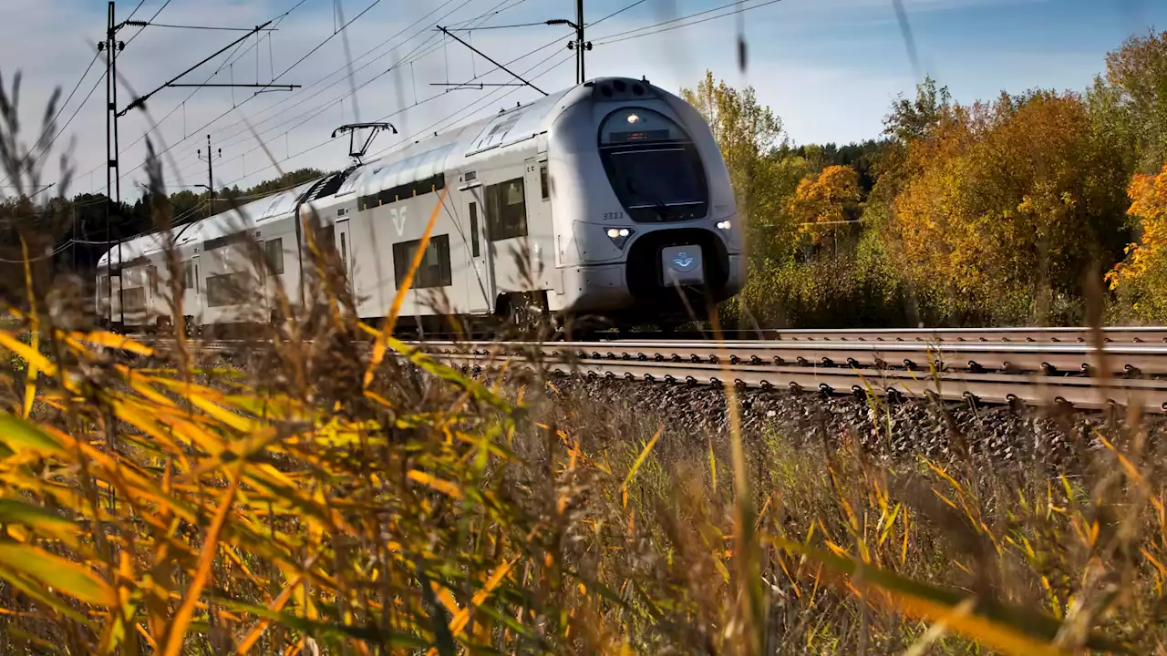 SJ ställer in alla tåg från Skåne till Göteborg i sommar. Öresundstågen står kvar ensamma på perrongen.