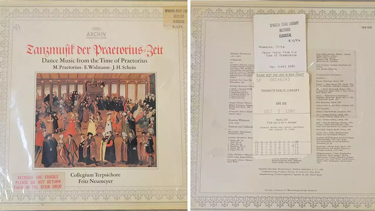 Album returned to Toronto Public Library nearly 41 years after its due date