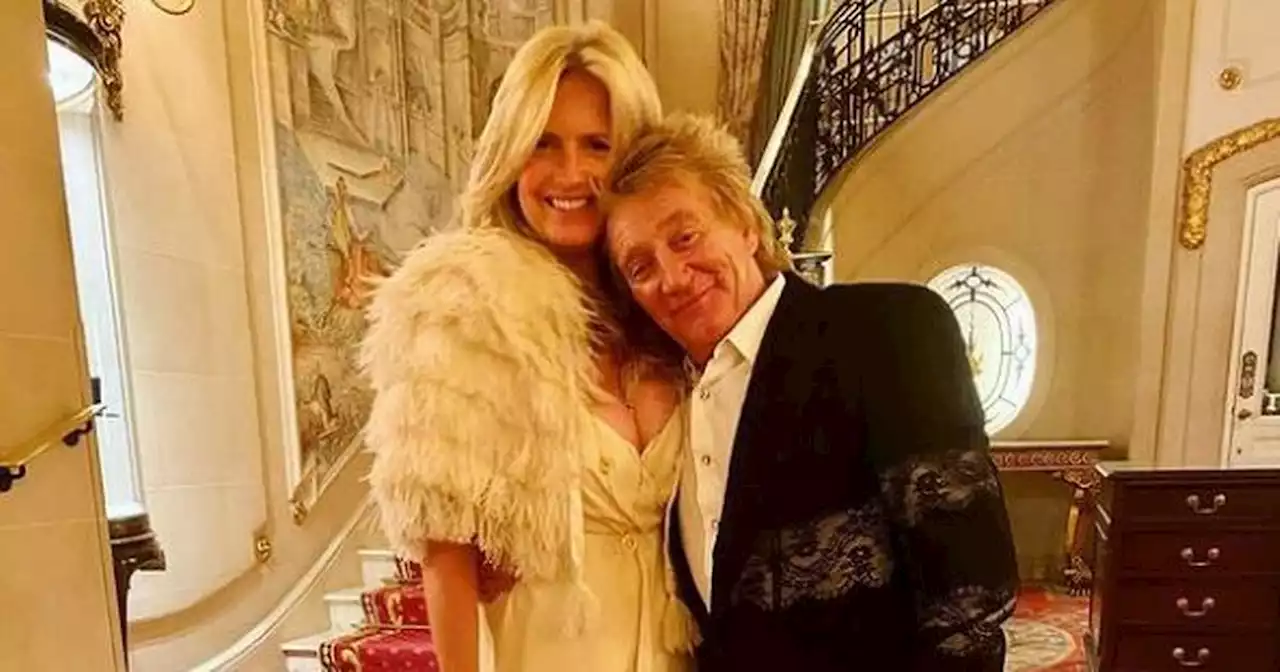 Rod Stewart and wife Penny Lancaster 'renew vows' for second time