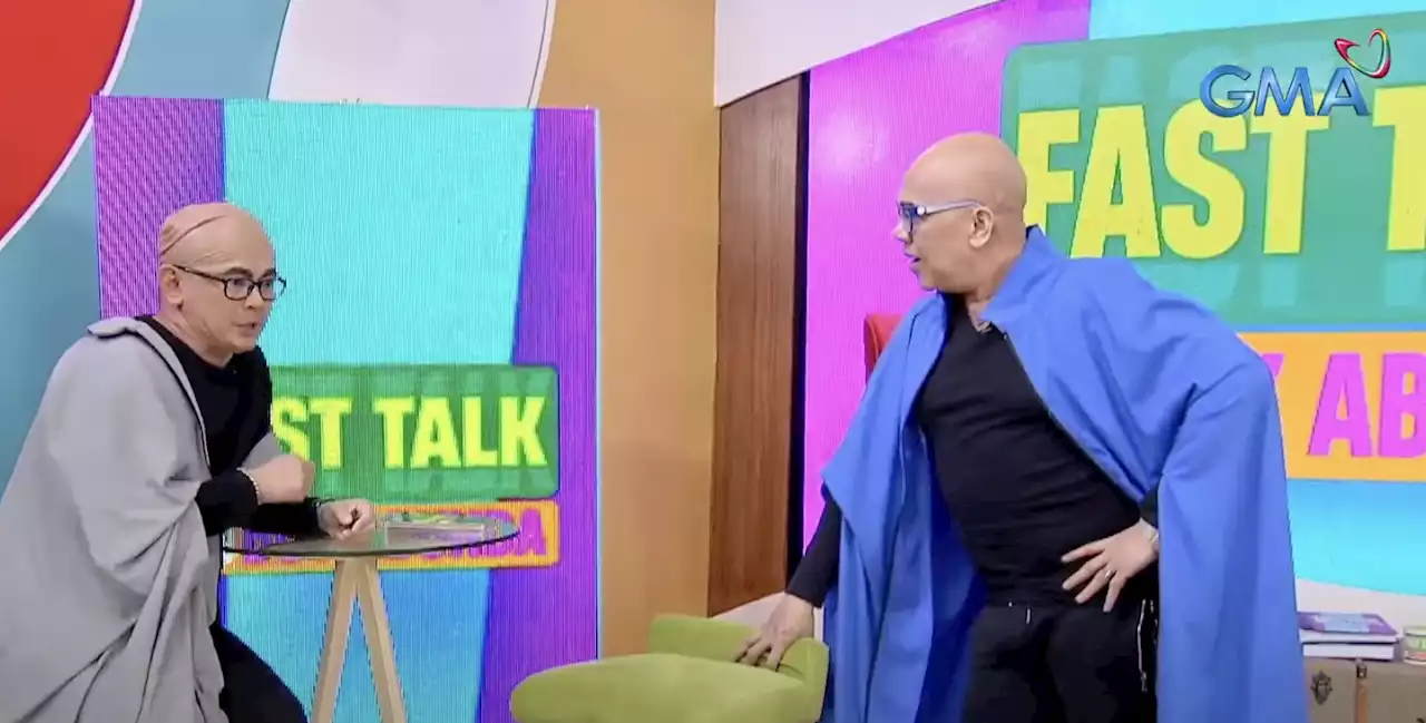 Comedian Jayson Gainza impersonates Boy Abunda on 'Fast Talk,' suggests funny questions to ask celebs