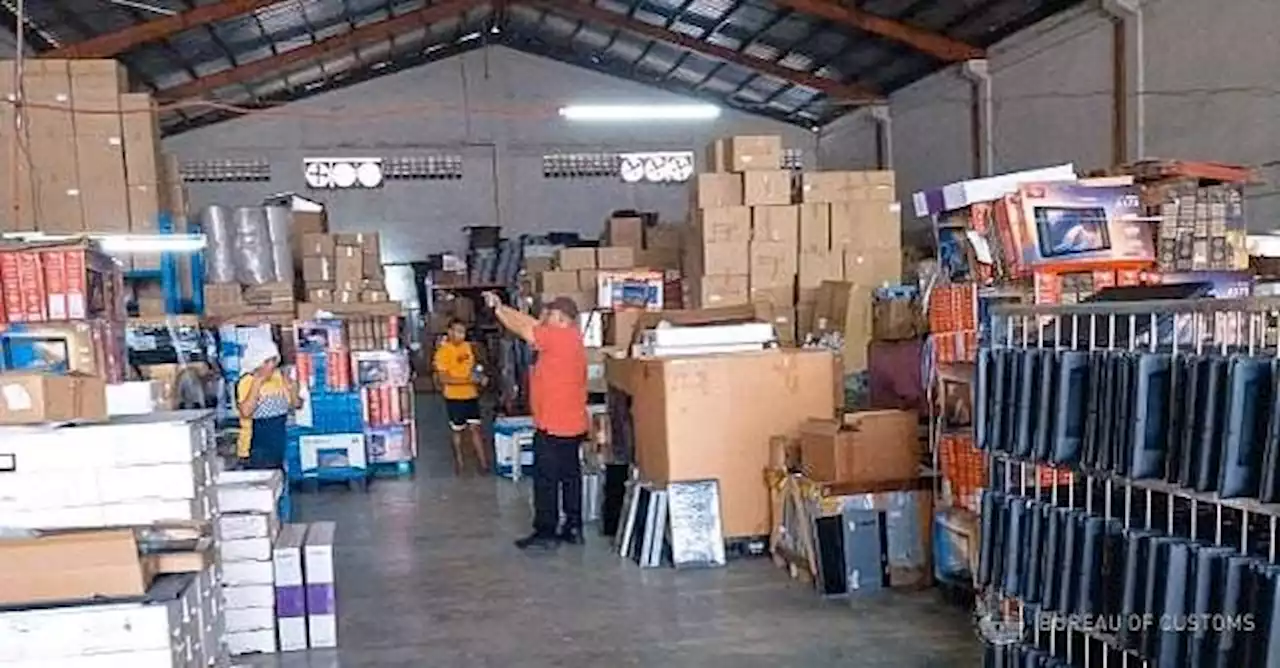 P20-M worth of ‘smuggled’ electronics seized in Bulacan