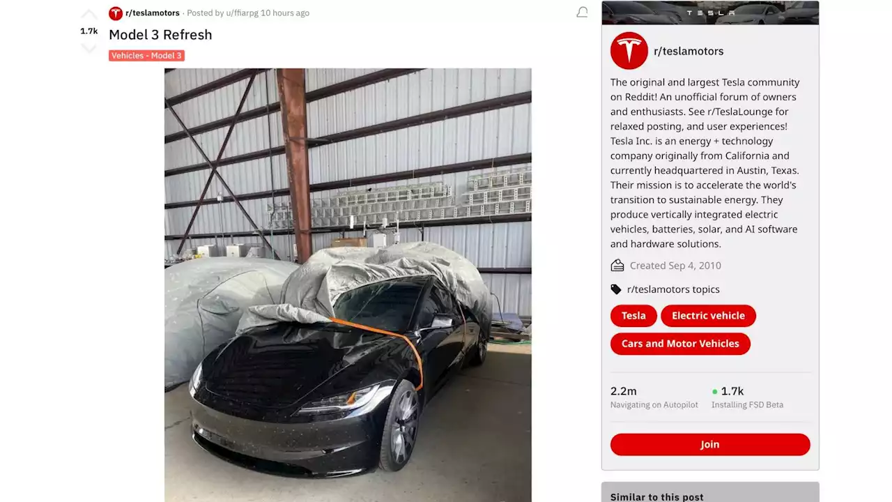 Tesla Model 3 Project Highland Allegedly Leaked, Is This Really It?