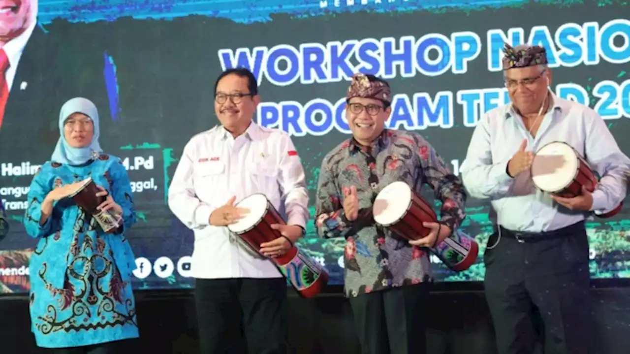 Hadiri Workshop Nasional Program TEKAD, Wagub Cok Ace Perkenalkan Konsep Ekonomi Kerthi Bali